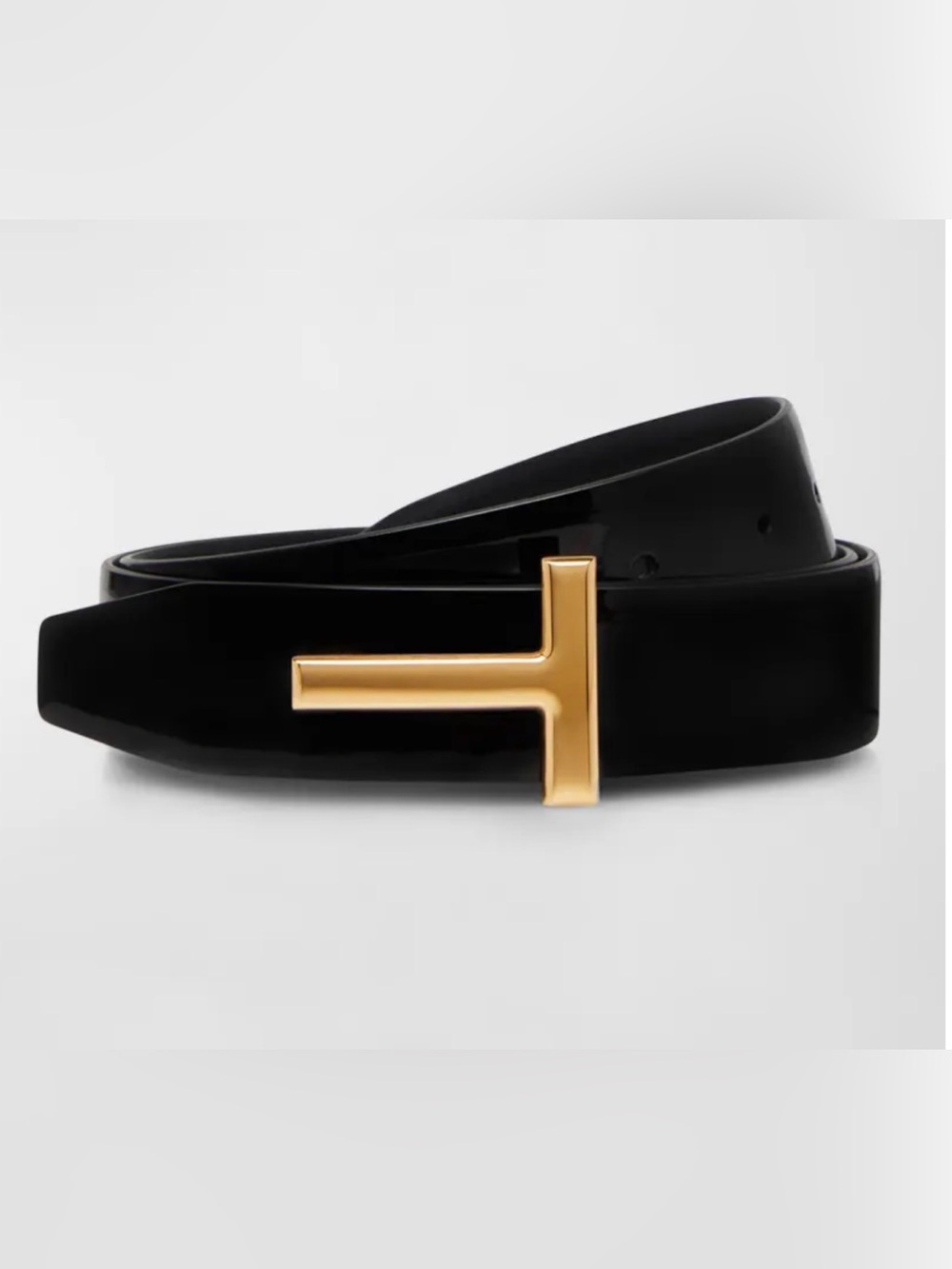 Tom Ford Patent T Belt